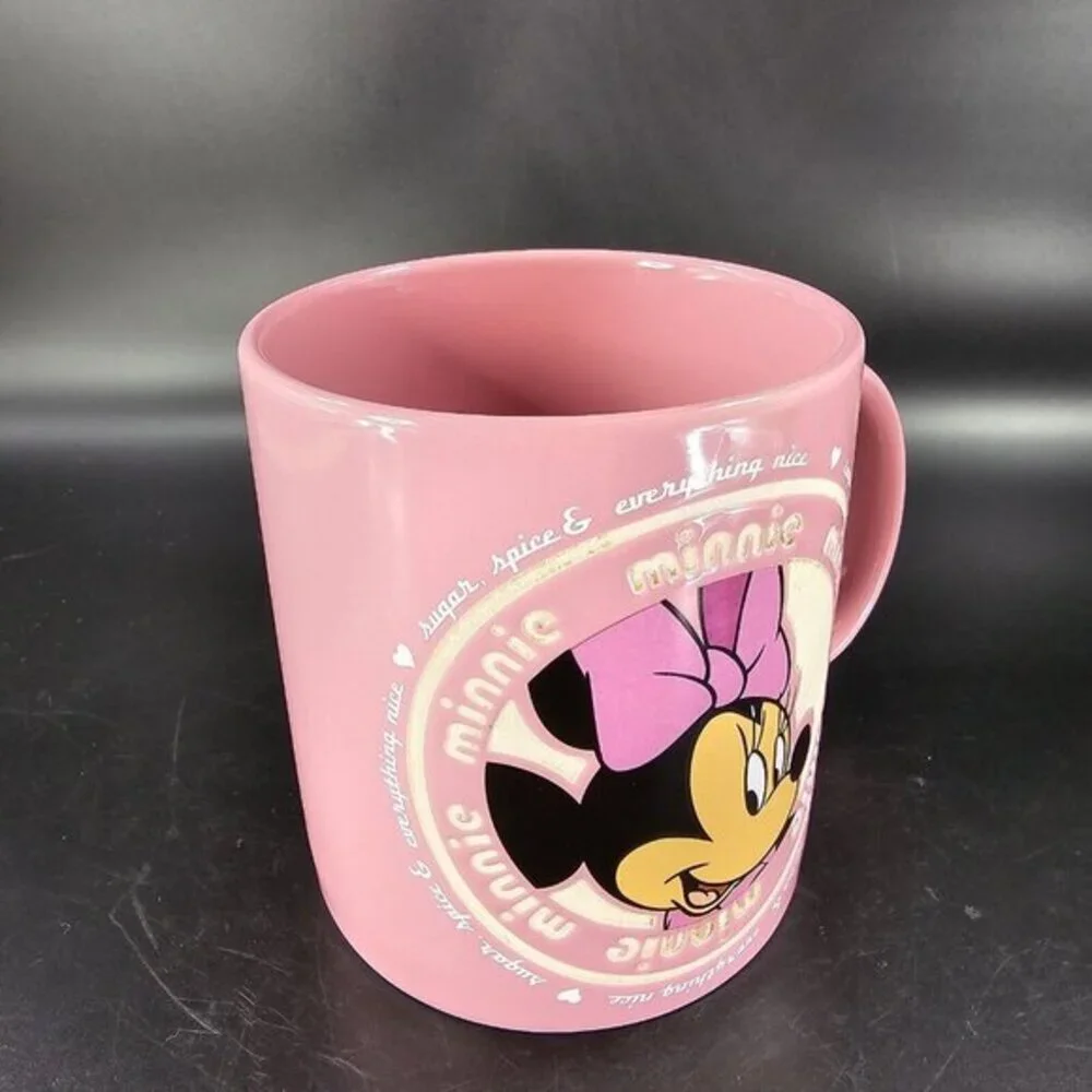Disney Parks Minnie Mouse Sugar Spice and Everthing Nice‎ Oversized Mug Cup VTG
